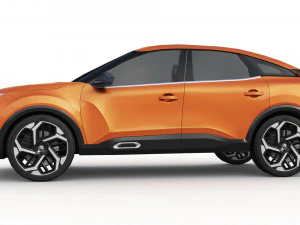 Citroen C4 2022 3D Model