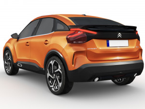 Citroen C4 2022 3D-Modell
