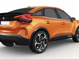 Citroen C4 2022 3D Model