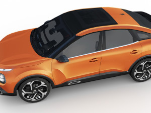 Citroen C4 2022 3D-Modell