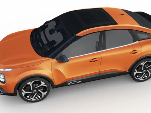 Citroen C4 2022 3D Model