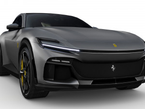 Ferrari Purosangue 2023 Modelo 3D
