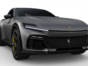 Ferrari Purosangue 2023 Modelo 3D