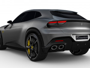 Ferrari Purosangue 2023 Modelo 3D