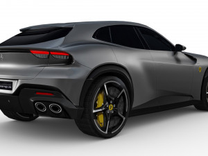 Ferrari Purosangue 2023 Modelo 3D