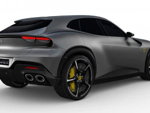 Ferrari Purosangue 2023 Modelo 3D