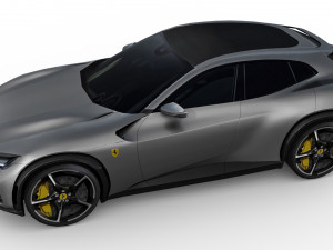 Ferrari Purosangue 2023 Modelo 3D