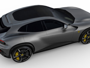 Ferrari Purosangue 2023 Modelo 3D
