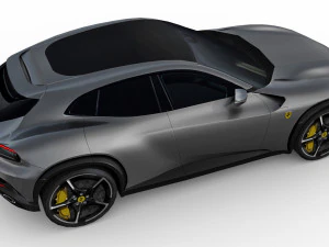 Ferrari Purosangue 2023 Modelo 3D
