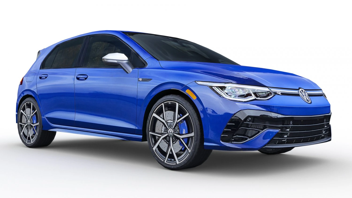Volkswagen Golf 8 R 2022 Modello 3D .c4d .max .obj .3ds .fbx .stl .blend