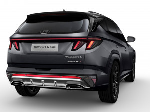 Hyundai Tucson N-Line 2022 Modello 3D