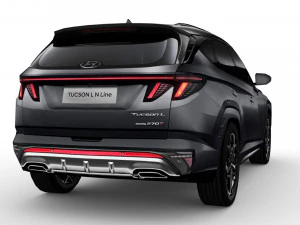 Hyundai Tucson N-Line 2022 3D Model