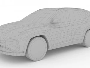 Hyundai Tucson N-Line 2022 3D Model