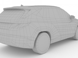 Hyundai Tucson N-Line 2022 Modello 3D