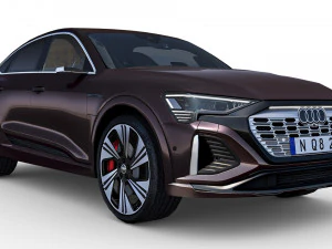 奥迪 Q8 Sportback E-tron 2024 3D 模型
