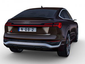 Audi Q8 Sportback E-tron 2024 3D Model