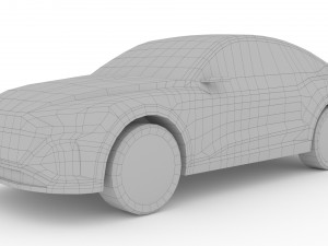 Audi Q8 Sportback E-tron 2024 3D Model
