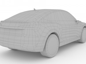 Audi Q8 Sportback E-tron 2024 3D Model