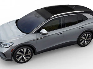 Volkswagen ID4 2021 3D Model
