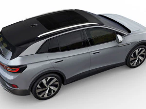 Volkswagen ID4 2021 3D Model