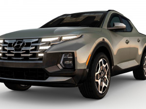 Hyundai Santa Cruz 2022 Modelo 3D