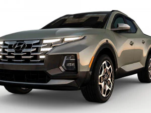 Hyundai Santa Cruz 2022 3D Model
