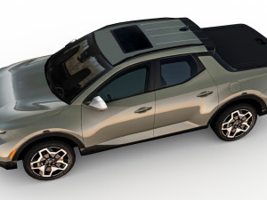 Hyundai Santa Cruz 2022 Modelo 3D