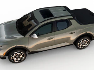 Hyundai Santa Cruz 2022 3D Model