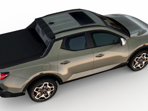 Hyundai Santa Cruz 2022 Modelo 3D