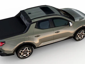 Hyundai Santa Cruz 2022 3D Model