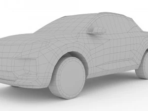 Hyundai Santa Cruz 2022 3D Model