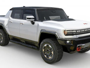 GMC Hummer EV Pick-up 2022 Modello 3D