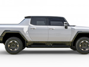 GMC Hummer EV Pickup 2022 3D मॉडल