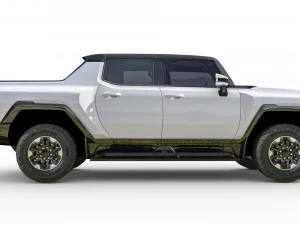 GMC Hummer EV Pickup 2022 3D Model