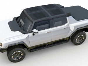 GMC Hummer EV Pickup 2022 3D मॉडल