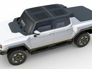 GMC Hummer EV Pickup 2022 3D Model