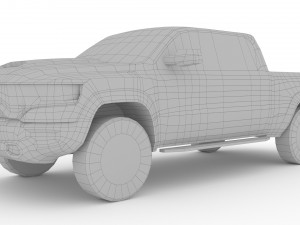 RAM 1500 TRX 2022 3D Model