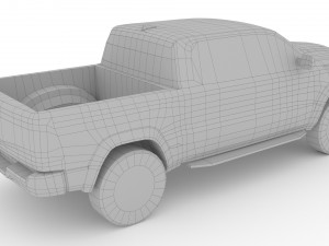 RAM 1500 TRX 2022 3D Model