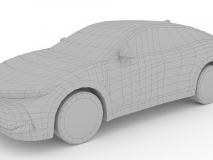 Toyota Crown 2023 3D Model