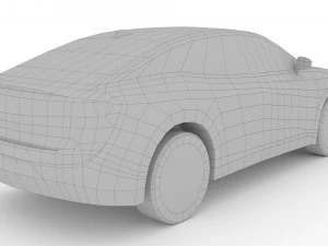 Toyota Crown 2023 3D Model