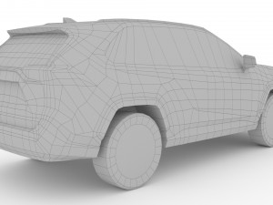 Toyota RAV4 GR Sport 2023 3D Модель