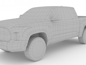 Toyota Tundra Capstone 2022 3Dモデル