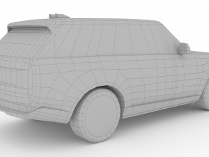 Land Rover Range Rover 2022 3D Model
