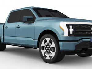 Ford-F150 Lightning 2024 Modelo 3D