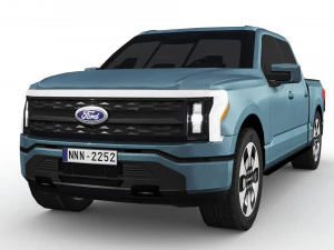 Ford-F150 Fulmine 2024 Modello 3D