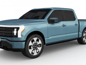 Ford-F150 Fulmine 2024 Modello 3D