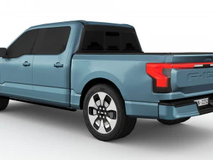 Ford-F150 Fulmine 2024 Modello 3D