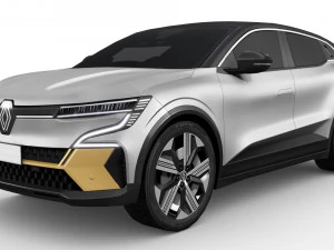 Renault Megane E-Tech 2024 3D Model