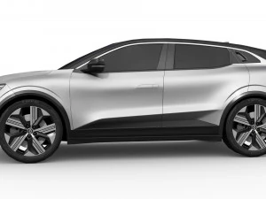 Renault Megane E-Tech 2024 3D Model