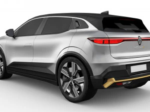 Renault Megane E-Tech 2024 3D Model